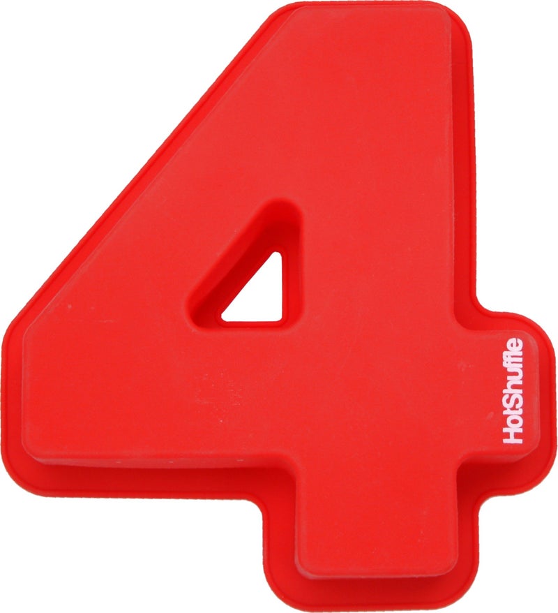 HotShuffle Large Silicone Number Cake Mould Baking Birthday Anniversary 0 1 2 3 4 5 6 7 8 9 - Image 1